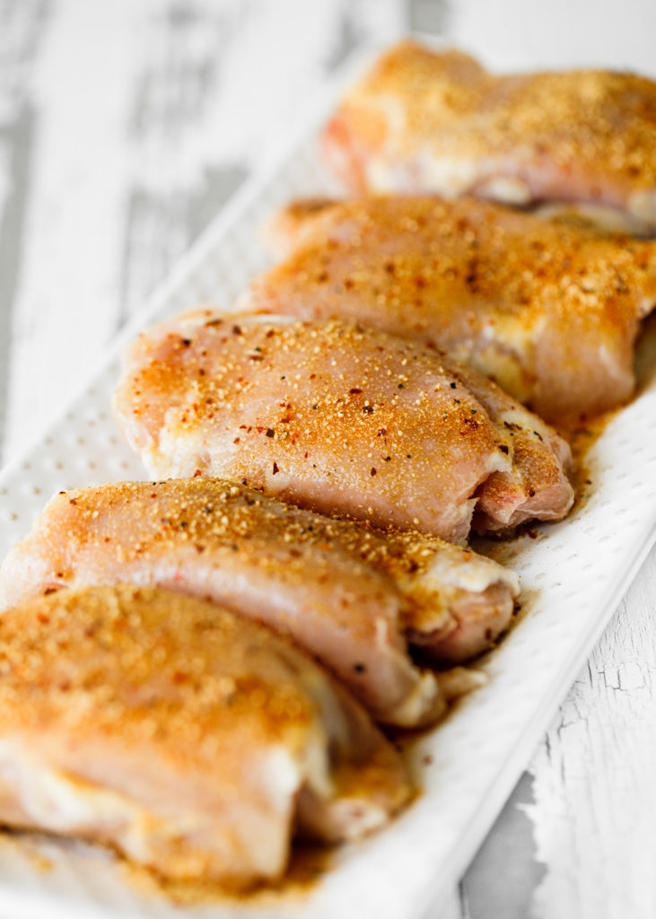 Diced Tomato Chicken Thighs Dinner Recipe Basil and Dill